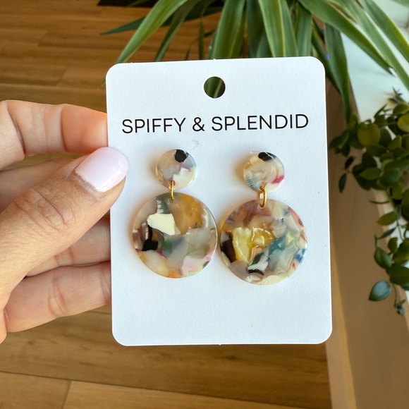 Spiffy & Splendid Jewelry - 🍒 2/$20 - Multi-Color Acrylic Drop Earrings